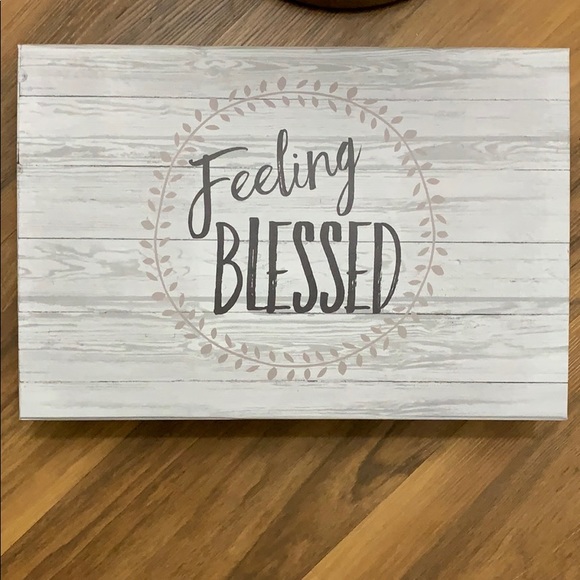 Feeling blessed decorative box - Picture 2 of 7